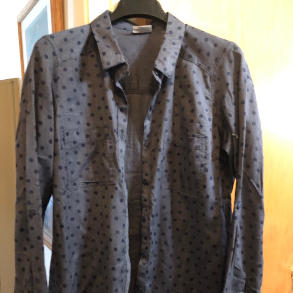 Columbia long sleeved shirt.  Size L.